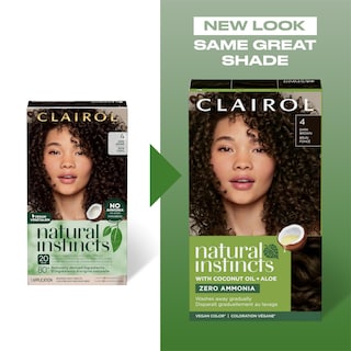 Foto 2 | Foto 2 | Tinte Para El Cabello Clairol Natural Instincts Demi-permanent 6bz Brown - Venta Internacional.