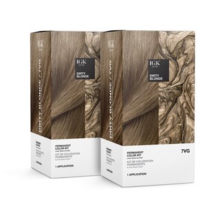 Foto 1 | Foto 1 | Kit De Coloración De Cabello Igk Permanent Dirty Blonde 7vg, Paquete De 2 - Venta Internacional.