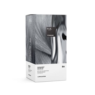 Foto 1 | Foto 1 | Kit De Coloración De Cabello Igk Permanent Titanium Pure Cool Grey Ba - Venta Internacional.