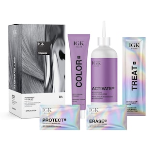 Foto 2 | Foto 2 | Kit De Coloración De Cabello Igk Permanent Titanium Pure Cool Grey Ba - Venta Internacional.