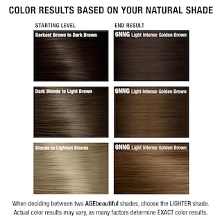 Foto 7 | Foto 7 | Color De Cabello Age Beautiful Liqui Creme 6nng Marrón Dorado Claro - Venta Internacional.