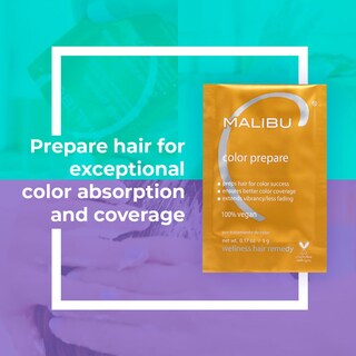 Foto 4 | Foto 4 | Remedio Para El Cabello Malibu C Color Prepare Wellness (1 Paquete) - Venta Internacional.