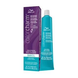 Foto 1 | Foto 1 | Brillo De Pelo Wella Color Charm Demi Permanent 5v, Marrón Ciruela - Venta Internacional.