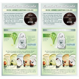 Foto 3 | Foto 3 | Tinte Para El Cabello Garnier Nutrisse Nourishing Creme 30 Darkest Brown - Venta Internacional.