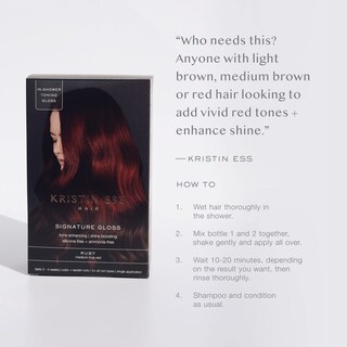 Foto 2 | Foto 2 | Brillo Para El Cabello Kristin Ess The One Signature Ruby Red 177 Ml - Venta Internacional.