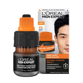 Foto 1 | Foto 1 | Tinte Para El Cabello L'oréal Paris Men Expert Deepest Black 00 Kit - Venta Internacional.