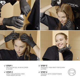 Foto 5 | Foto 5 | Tinte Para El Cabello L'oreal Paris Superior Preference Dark Brown 4 (x2) - Venta Internacional.