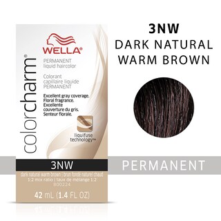 Foto 2 | Foto 2 | Tinte De Pelo Wella Color Charm Permanent 3nw, Marrón Oscuro Y Cálido - Venta Internacional.