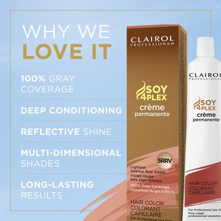 Foto 3 | Foto 3 | Tinte Para El Cabello Clairol Professional Clairol Profesional 5rrv 60ml - Venta Internacional.