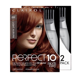 Foto 1 | Foto 1 | Tinte De Pelo Clairol Nice'n Easy Perfect 10 6r Castaño Claro X2 - Venta Internacional.