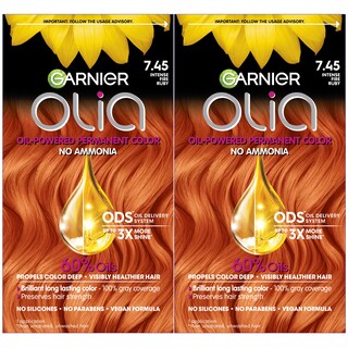 Foto 1 | Foto 1 | Tinte De Pelo Garnier Olia Ammonia-free 7.45 Dark Fire Ruby - Venta Internacional.