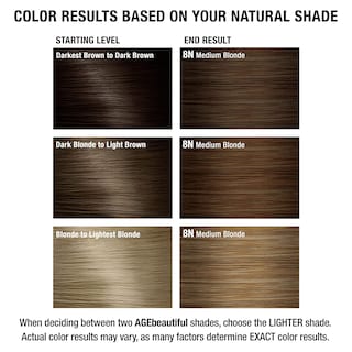 Foto 7 | Foto 7 | Tinte De Pelo Age Beautiful Liqui Creme 8n Medium Blonde - Venta Internacional.