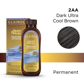 Foto 2 | Foto 2 | Tinte De Pelo Clairol Professional Permanent Liquicolor 2aa Brown - Venta Internacional.