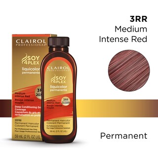Foto 2 | Foto 2 | Tinte Para El Cabello Clairol Professional Liquicolor 3rr Medium Red 60 Ml - Venta Internacional.