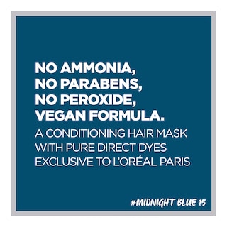 Foto 4 | Foto 4 | Tinte De Pelo L'oreal Paris Colorista Semipermanente Midnight Blue - Venta Internacional.