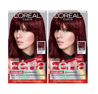 Foto 1 | Foto 1 | Kit De Tinte Para El Cabello L'oreal Paris Feria R48 Intense Deep Auburn X2 - Venta Internacional.