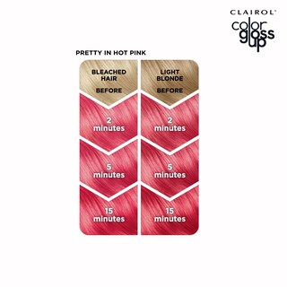 Foto 5 | Foto 5 | Tinte Para El Cabello Clairol Color Gloss Up Pretty En Rosa Intenso, Paquete De 1 - Venta Internacional.