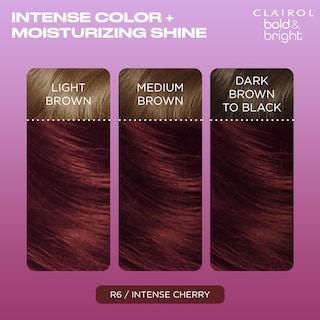 Foto 3 | Foto 3 | Tinte Para El Cabello Clairol Bold & Bright R6 Intense Cherry, Paquete De 1 - Venta Internacional.