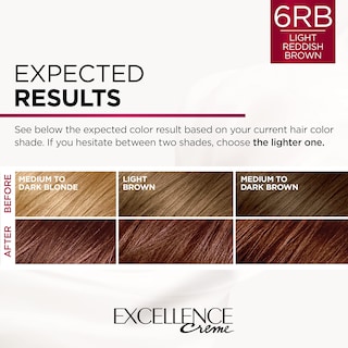 Foto 7 | Foto 7 | Color De Cabello L'oreal Paris Excellence Creme 6rb Marrón Rojizo Claro - Venta Internacional.