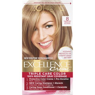 Foto 1 | Foto 1 | Tinte De Pelo L'oreal Paris Excellence Creme 8 Medium Blonde - Venta Internacional.