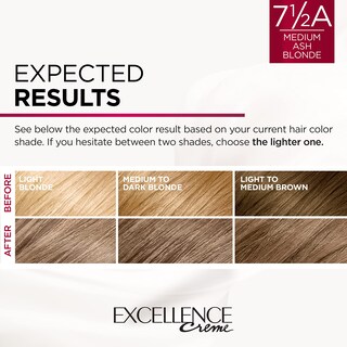 Foto 7 | Foto 7 | Tinte De Pelo L'oreal Paris Excellence Creme 7.5 A, Rubio Ceniza Medio - Venta Internacional.