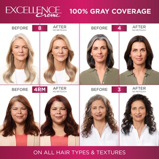 Foto 4 | Foto 4 | Color De Pelo L'oreal Paris Excellence Creme 4rm Rojo Caoba Oscuro - Venta Internacional.