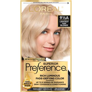 Foto 1 | Foto 1 | Tinte Para El Cabello L'oreal Paris Superior Preference 9.5 A, Color Ceniza Más Ligero - Venta Internacional.