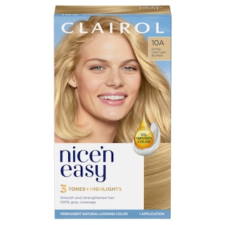 Foto 1 | Foto 1 | Tinte Para El Cabello Clairol Nice'n Easy 10a Extra Light Ash Blonde X1 - Venta Internacional.