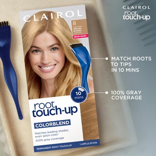 Foto 7 | Foto 7 | Kit De Retoque Root Clairol Nice 'n Easy 6.5 A, Marrón Claro Y Frío - Venta Internacional.