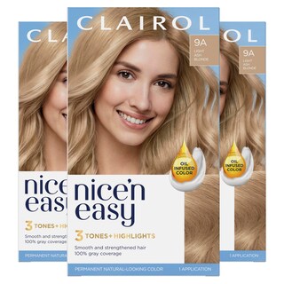 Foto 1 | Foto 1 | Tinte Para El Cabello Clairol Nice'n Easy 9a, Rubio Ceniza Claro, 3 Unidades - Venta Internacional.