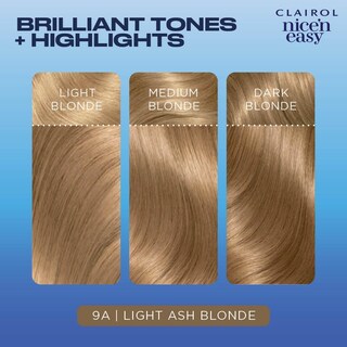 Foto 5 | Foto 5 | Tinte Para El Cabello Clairol Nice'n Easy 9a, Rubio Ceniza Claro, 3 Unidades - Venta Internacional.