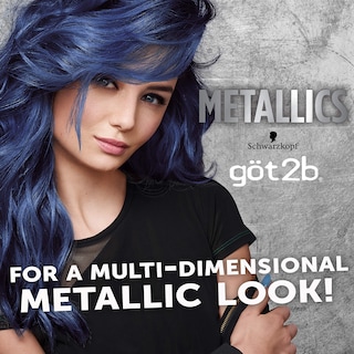 Foto 2 | Foto 2 | Tinte De Pelo Schwarzkopf Got2b Metallics M67 Blue Mercury - Venta Internacional.