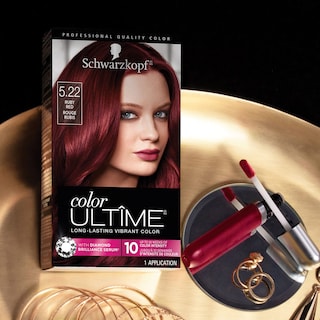 Foto 6 | Foto 6 | Tinte Para El Cabello Schwarzkopf Color Ultime 5.22 Ruby Red 1 Aplicación - Venta Internacional.