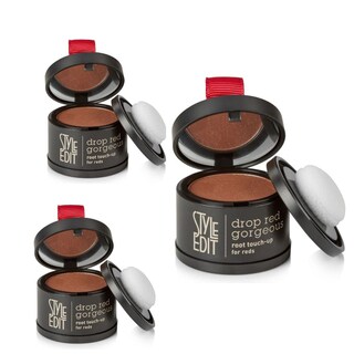 Foto 1 | Foto 1 | Root Touch Up Powder Style Edit Para Cabello Rojo Oscuro (paquete De 3) - Venta Internacional.