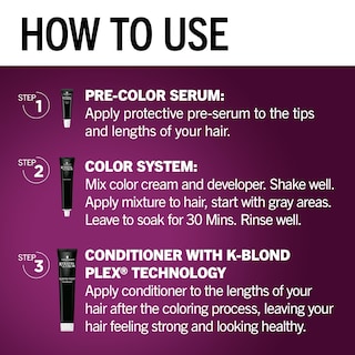 Foto 6 | Foto 6 | Tinte Para El Cabello Schwarzkopf Keratin Color 6.33 Marrón Dorado Claro - Venta Internacional.