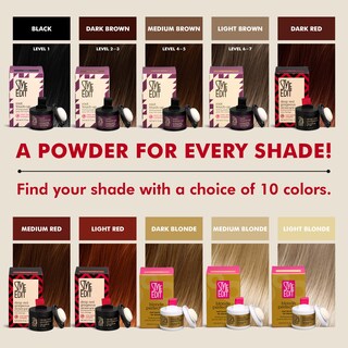 Foto 4 | Foto 4 | Root Touch Up Powder Style Edit, Paquete De 5 Unidades, Para Cabello Rojo Mediano - Venta Internacional.