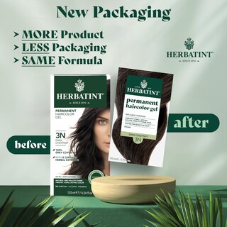 Foto 2 | Foto 2 | Gel Para Teñir El Cabello Herbatint Permanent 3n Castaño Oscuro 135 Ml - Venta Internacional