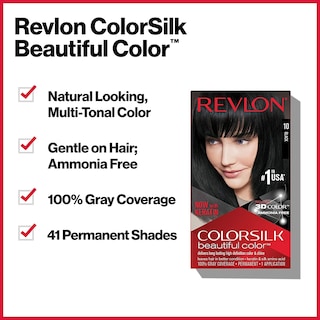 Foto 2 | Foto 2 | Tinte de Pelo Revlon Colorsilk 41 Marrón Medio 130 ml paquete de 3 - Venta Internacional