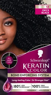 Foto 1 | Foto 1 | Tinte Para El Cabello Schwarzkopf Keratin Color 1.0 Black Onyx 1 App - Venta Internacional.