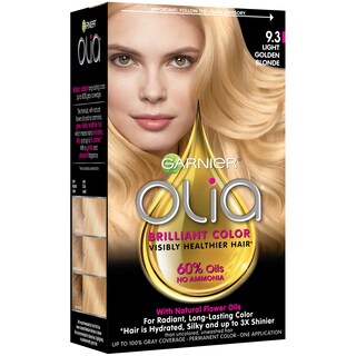 Foto 7 | Foto 7 | Tinte para Cabello Garnier Olia Sin Amoniaco 9.3 Rubio Dorado Claro - Venta Internacional