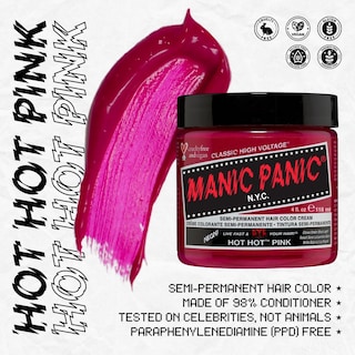 Foto 6 | Foto 6 | Tinte Para El Cabello Manic Panic Classic Hot Pink Semi Permanente - Venta Internacional.