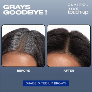 Foto 5 | Foto 5 | Tinte Para El Cabello Clairol Root Touch-up Nice'n Easy 4 Dark Brown X2 - Venta Internacional.