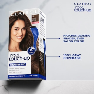 Foto 6 | Foto 6 | Tinte Para El Cabello Clairol Root Touch-up Nice'n Easy 4 Dark Brown X2 - Venta Internacional.