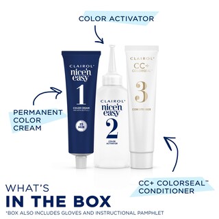 Foto 5 | Foto 5 | Tinte para Cabello Clairol Nice'n Easy 5N Marrón Neutro Medio 3 Piezas - Venta Internacional