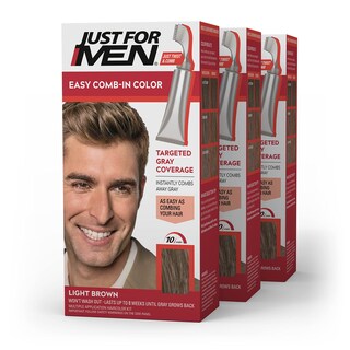 Foto 1 | Foto 1 | Tinte para Cabello Just For Men Light Brown 3 Piezas-Venta Internacional