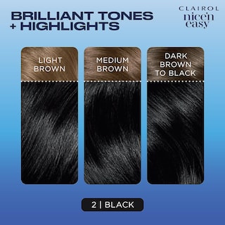 Foto 5 | Foto 5 | Tinte para el Cabello Clairol Nice'n Easy Permanent 2 Natural Black - Venta Internacional