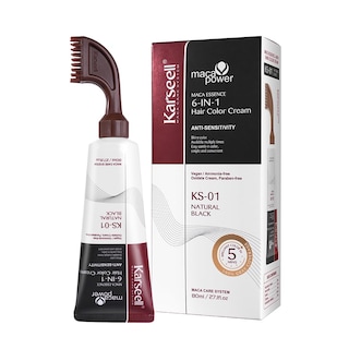 Foto 1 | Foto 1 | Tinte Para El Cabello Karseell Easy Pein-color Para Hombre, 80 Ml, Negro - Venta Internacional.