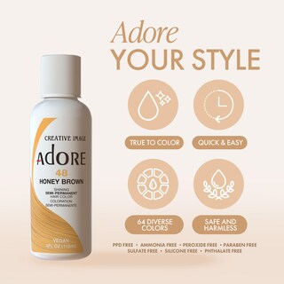Foto 4 | Foto 4 | Tinte Para El Cabello Adore Semipermanente, Manzana Verde, 120 Ml (paquete De 2) - Venta Internacional.