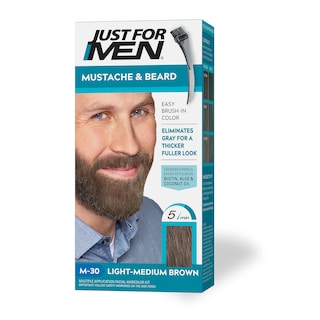 Foto 1 | Foto 1 | Tinte Para Barba Solo Para Hombre, Bigote Y Barba, Marrón Claro Y Medio - Venta Internacional.