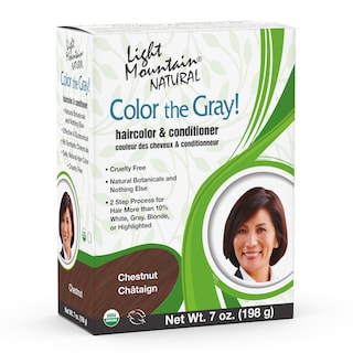 Foto 1 | Foto 1 | Tinte Para El Cabello Light Mountain Henna Color Chestnut 200 Ml - Venta Internacional.